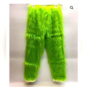 Green Furry Adult Pants,Funny Cosplay Costume   Size XS. New